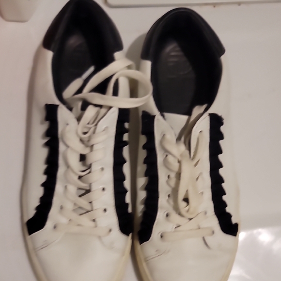 Tory Burch Black and White Athletic Shoes - Picture 1 of 4